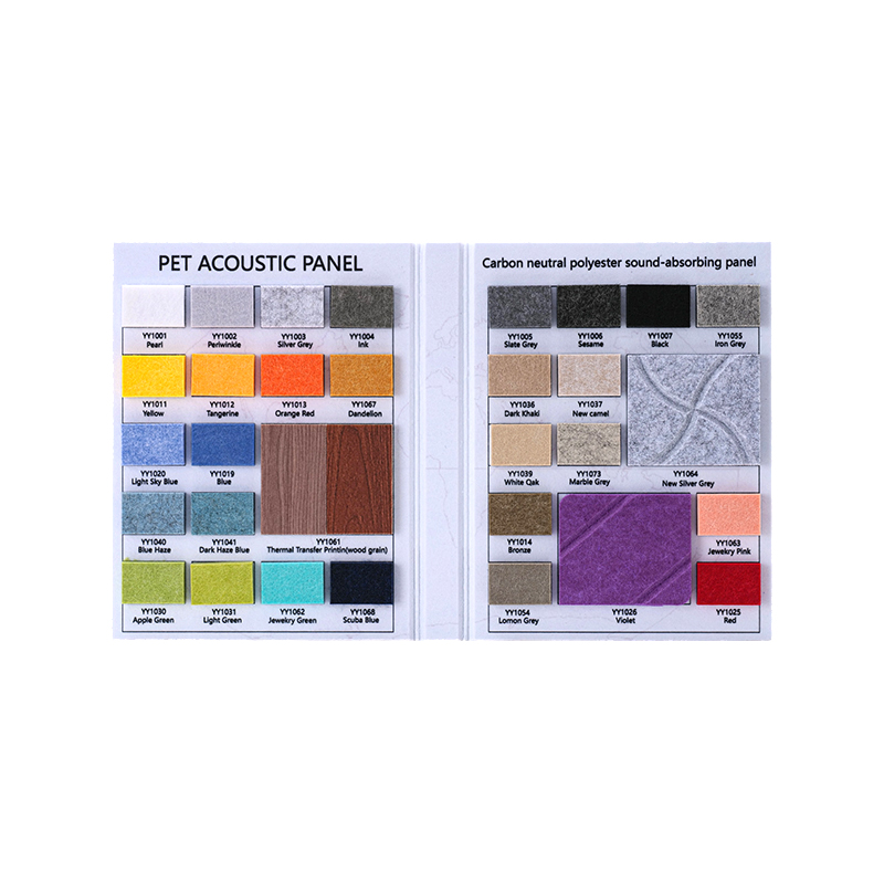 Sinema/KTV Akustik Tedavisi için Yangına Dayanıklı Yivli Polyester Elyaf Ses Emici Panel