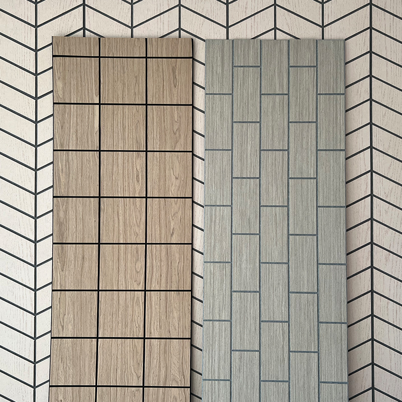 Apartmanlarda Akustik Uygulama için Endüstriyel Tasarım Stili Ahşap Kaplama Akustik Duvar Paneli Köpük Paneller Apartmanlarda Akustik Uygulama için Endüstriyel Tasarım Stili Ahşap Kaplama Akustik Duvar Paneli Köpük Paneller