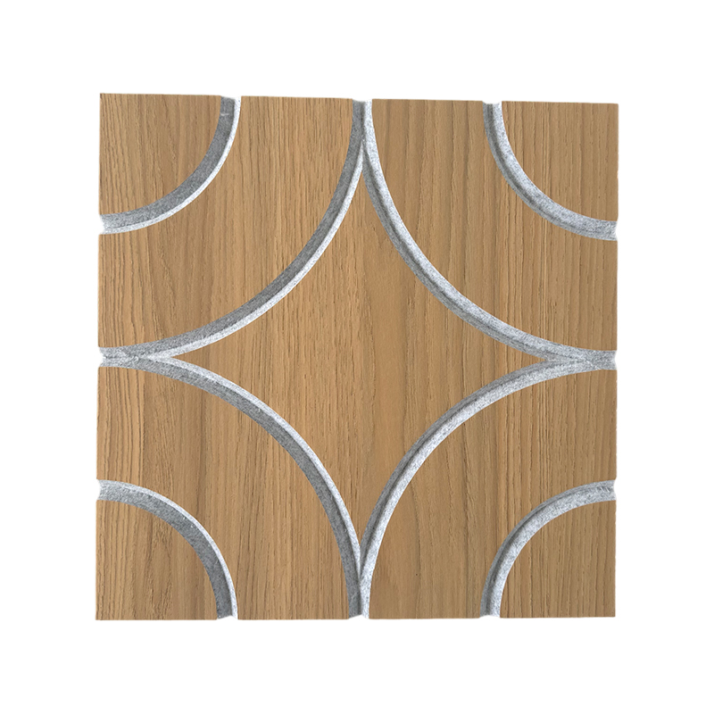 Ev Ofis Okul Oteli için Premium Modern Tasarım Ahşap Akustik Paneller Mükemmel Ses Emme Duvar Paneli Panoları
