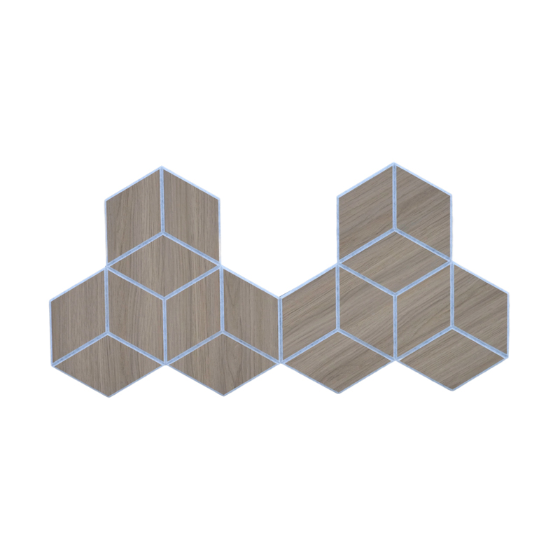 Ev Ofis Okul Oteli için Premium Modern Tasarım Ahşap Akustik Paneller Mükemmel Ses Emme Duvar Paneli Panoları