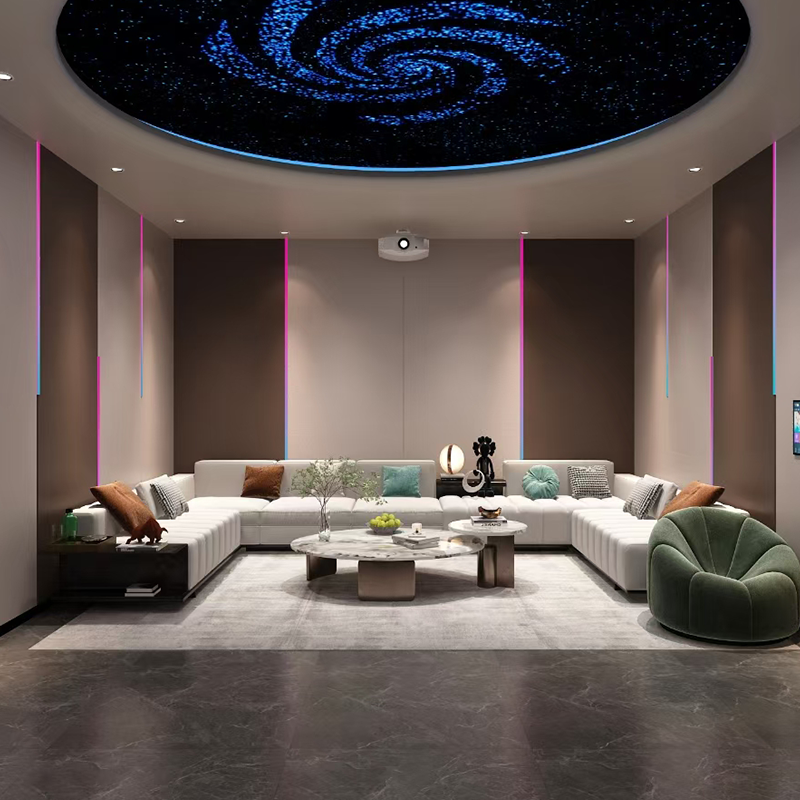 Özelleştirilebilir Ev Sineması - Oturma Odaları/Yatak Odaları için Modern, Sesi Emici, Fabrika Doğrudan