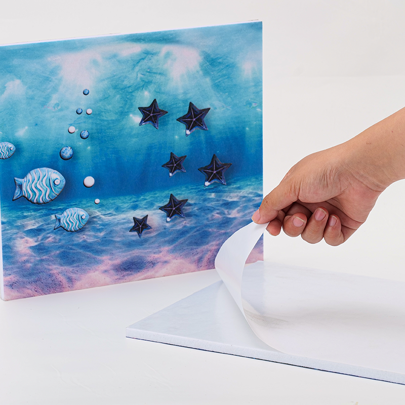 Hafif Özel Isı Transferli Duvar Panelleri - Koridorlar için Yazdırılabilir, Kendinden Yapışkanlı, Ses Geçirmez