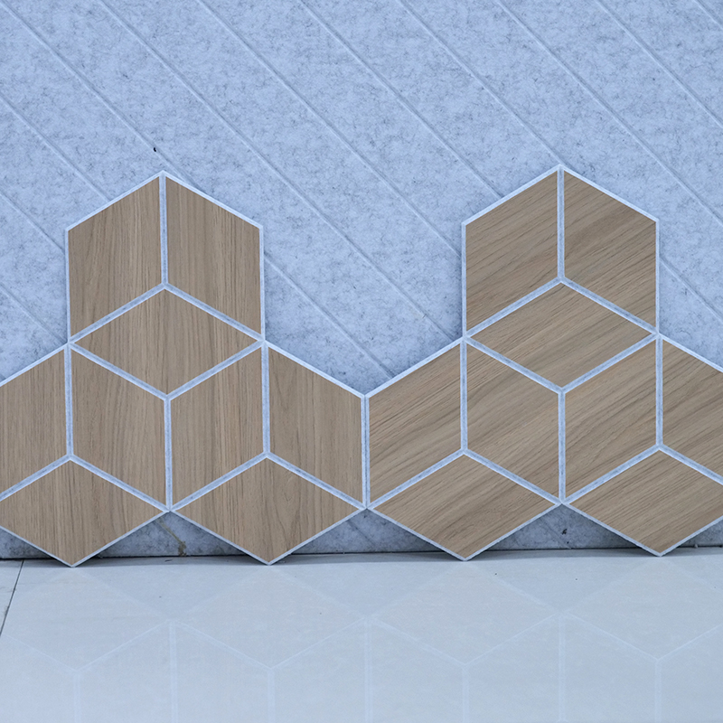 Ev Ofis Okul Oteli için Premium Modern Tasarım Ahşap Akustik Paneller Mükemmel Ses Emme Duvar Paneli Panoları